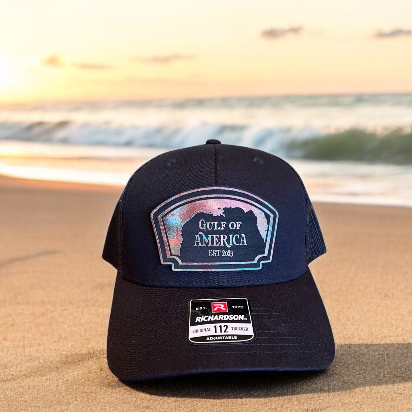 Gulf of America hat- Copper Patina patch