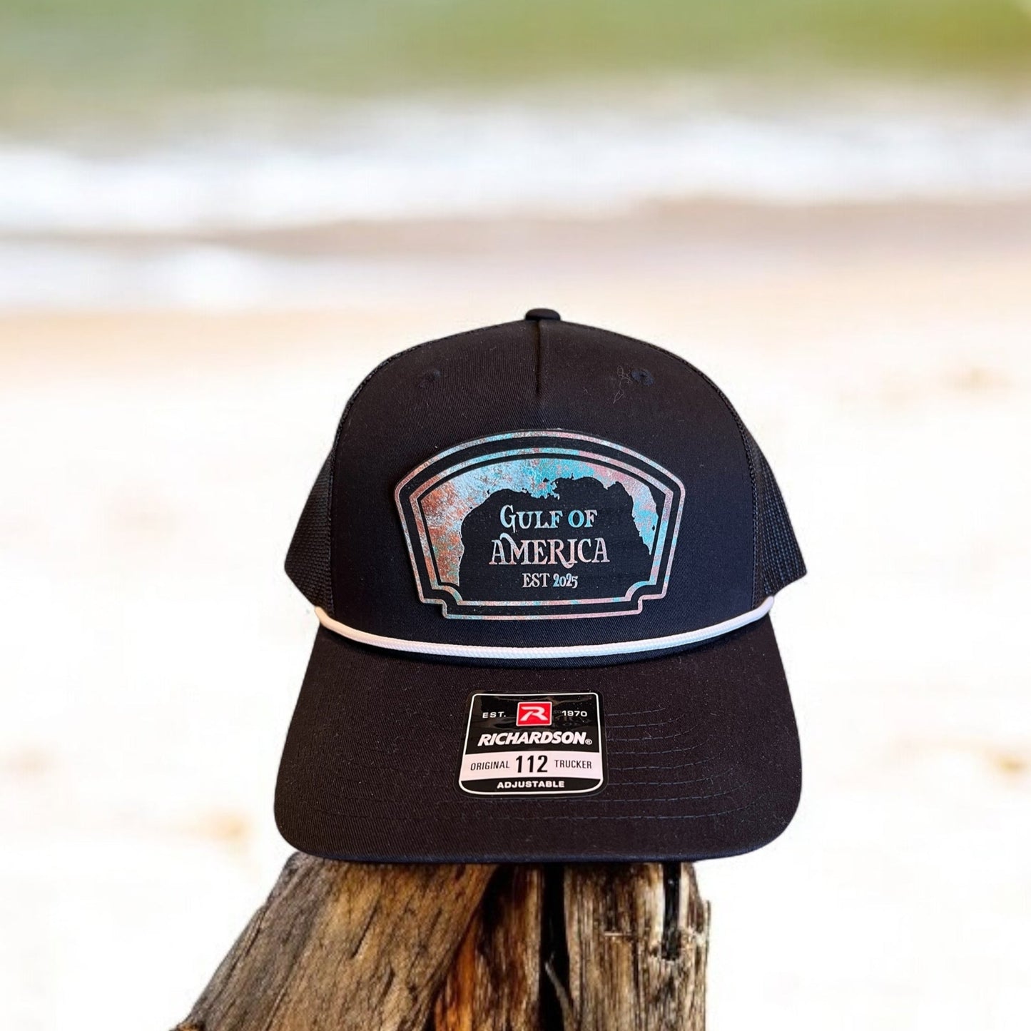 Gulf of America hat- Copper Patina patch