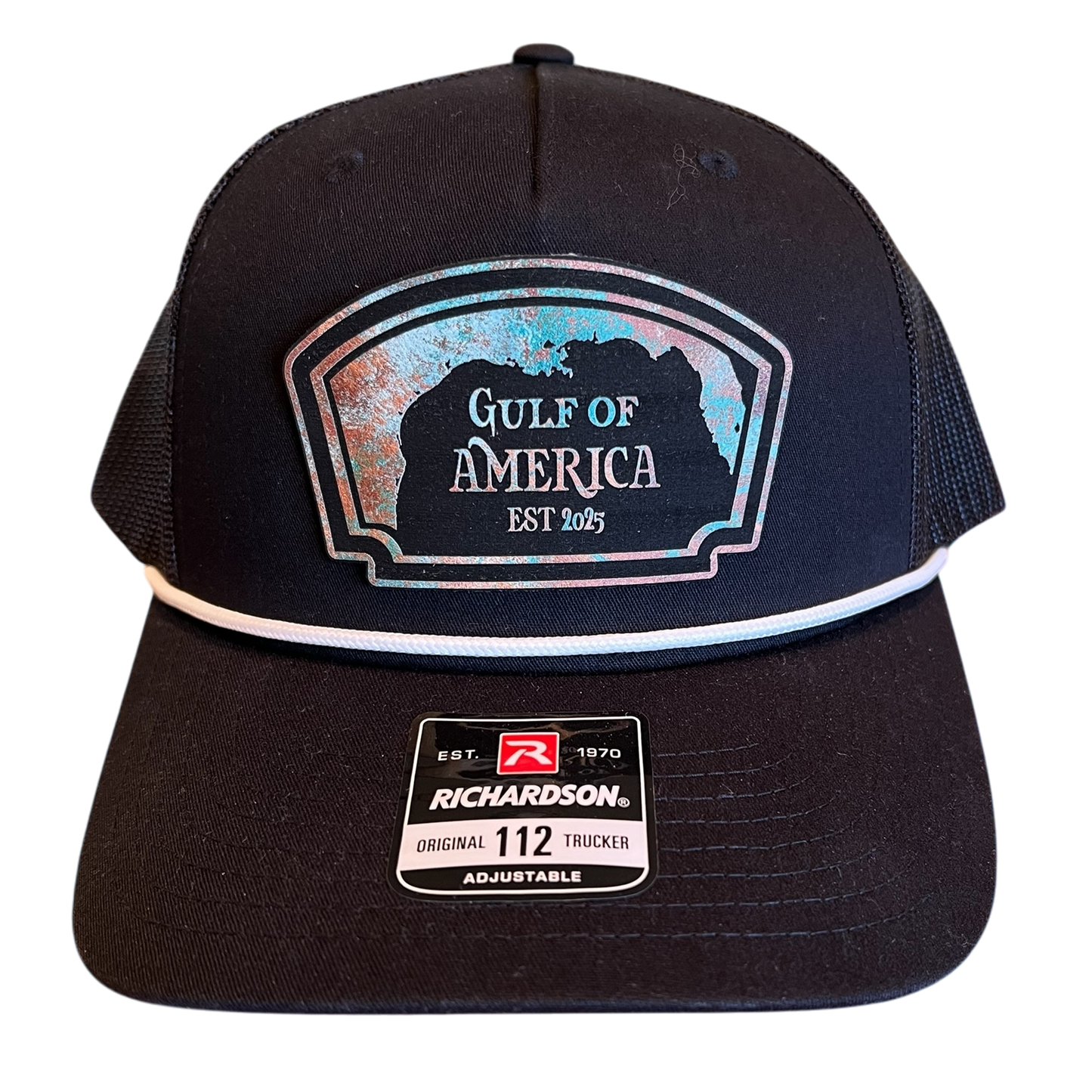 Gulf of America hat- Copper Patina patch