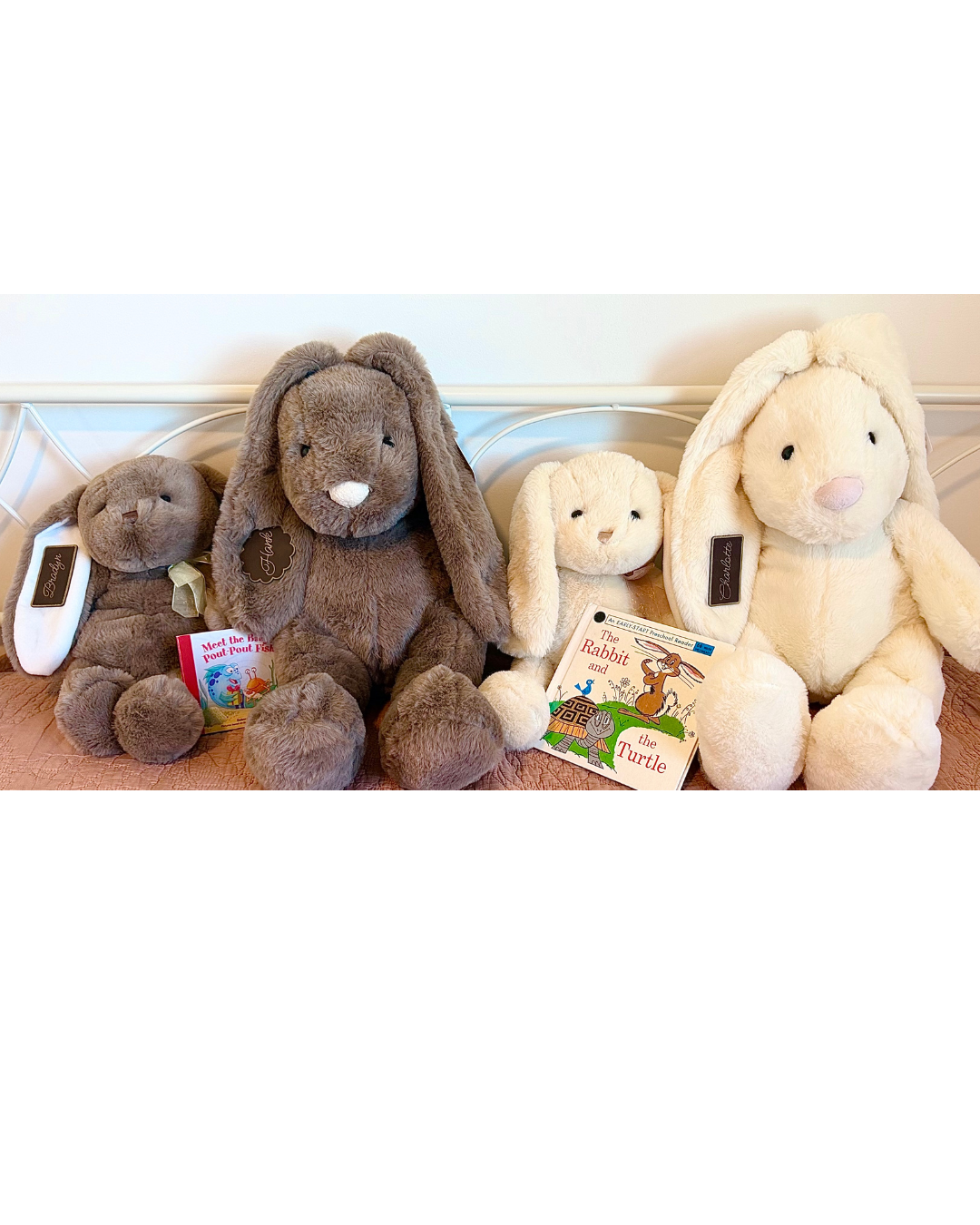 Customized Plush Easter Bunnies