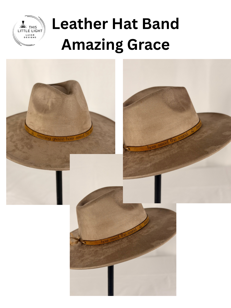 Adjustable Leather hat bands