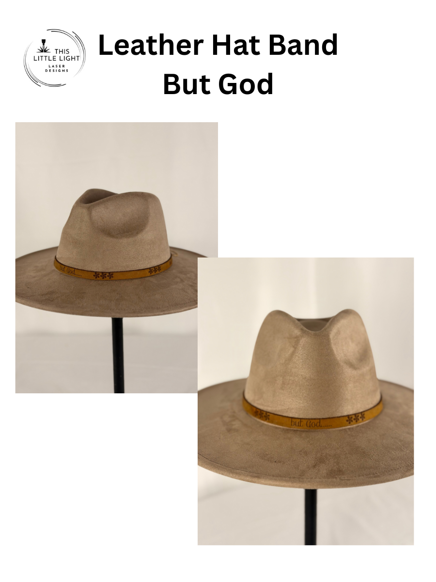 Adjustable Leather hat bands