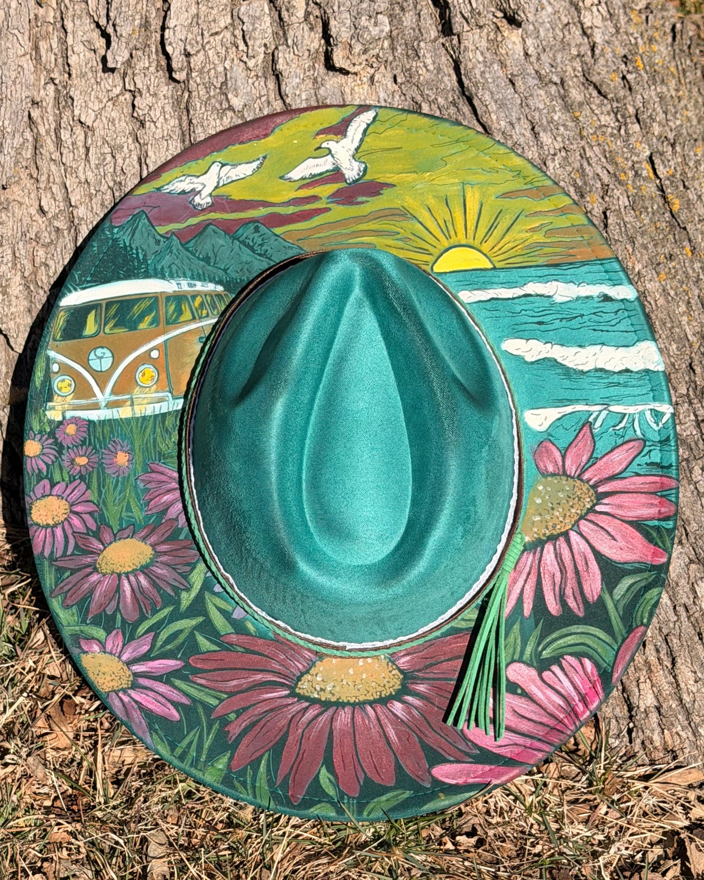 Hand Painted Seas the Days