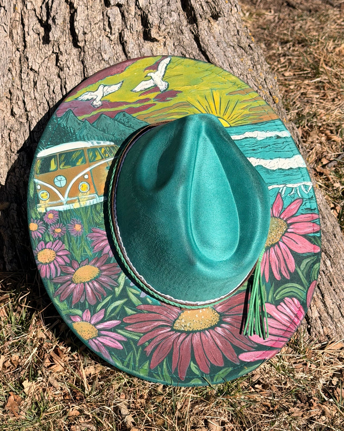 Hand Painted Seas the Days