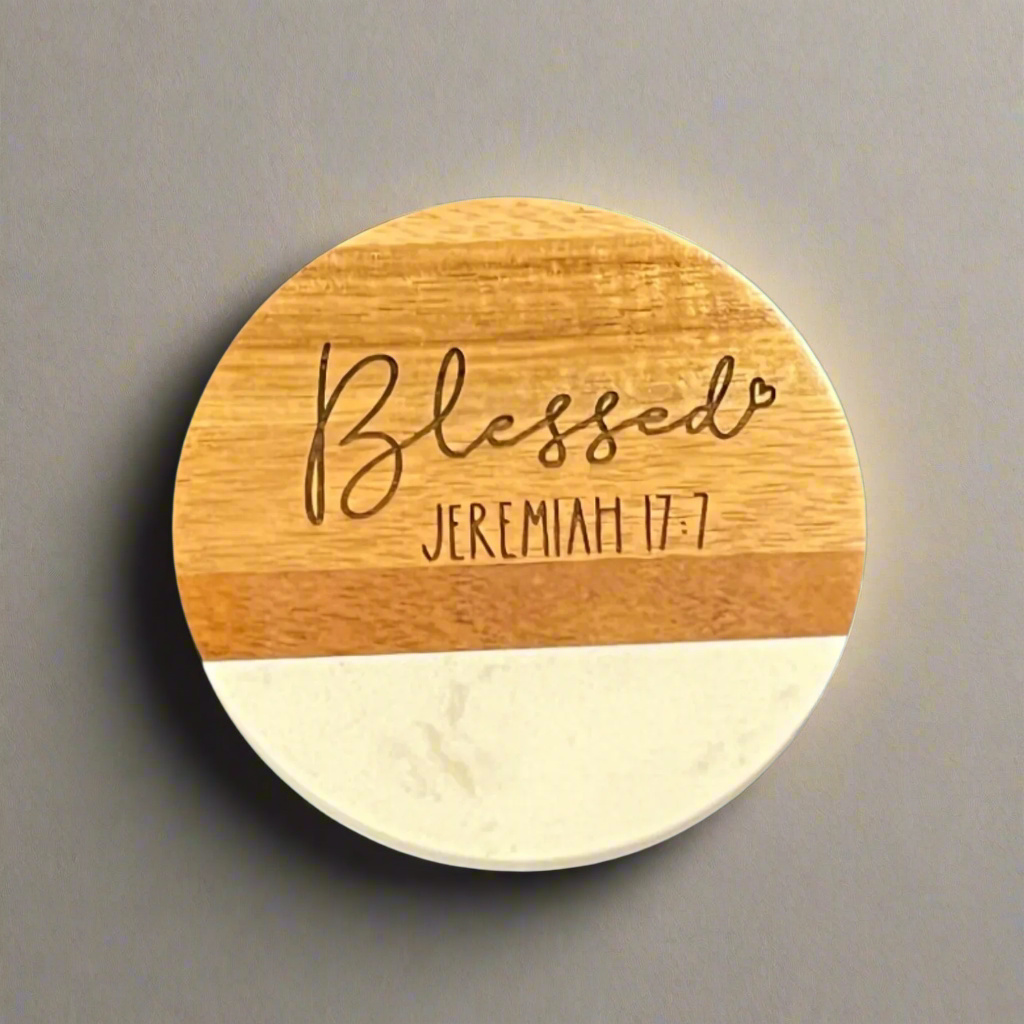 Inspirational themed coasters