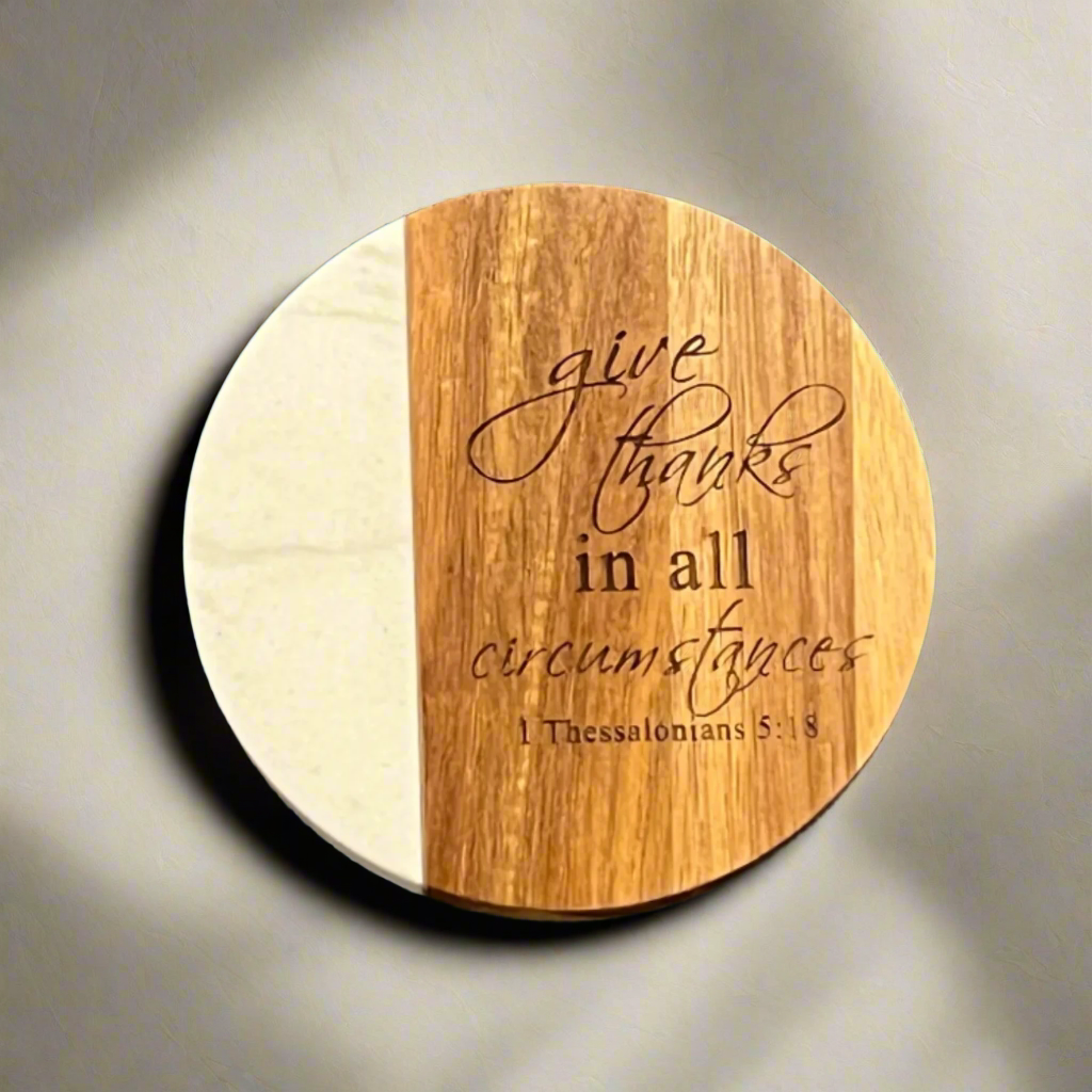 Inspirational themed coasters