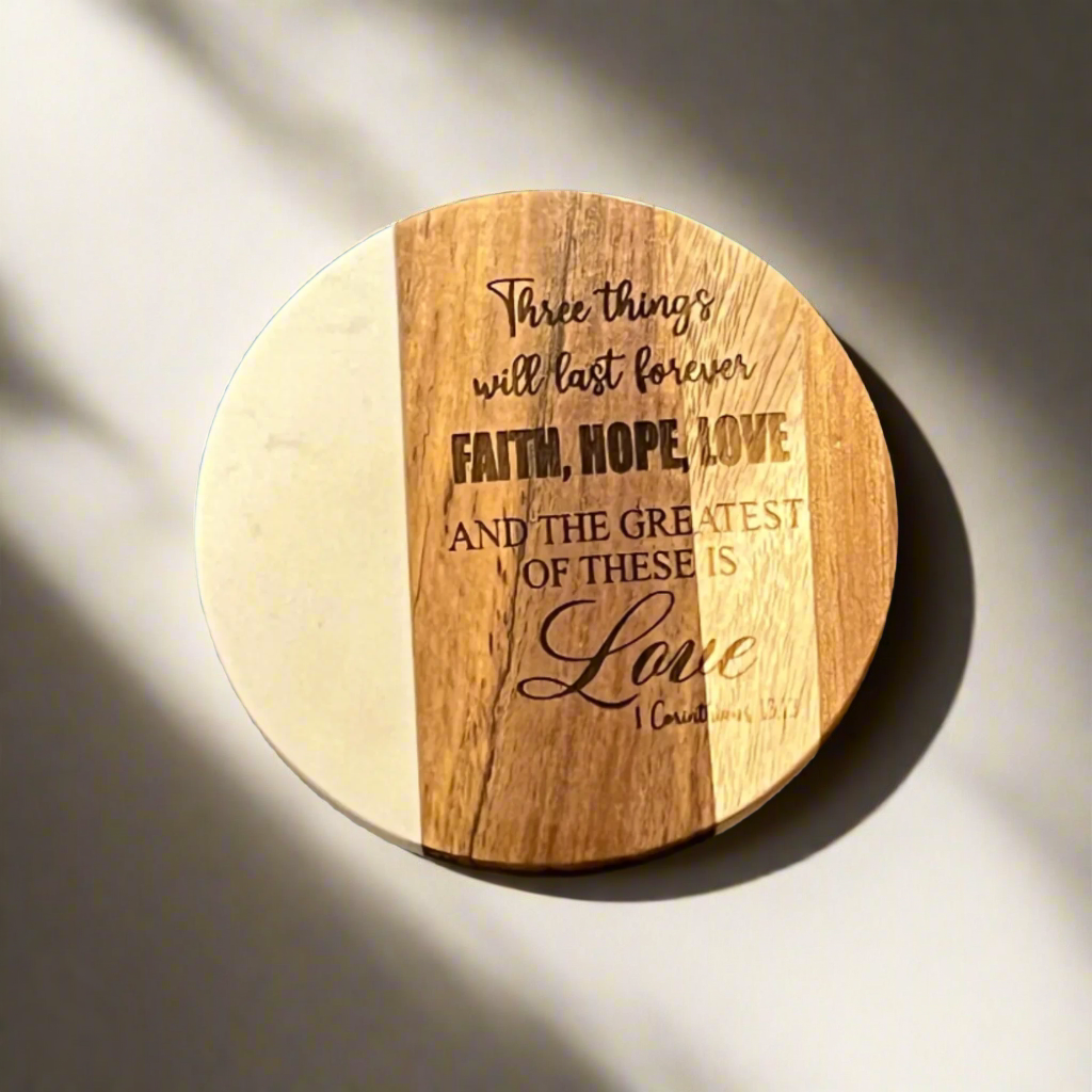 Inspirational themed coasters