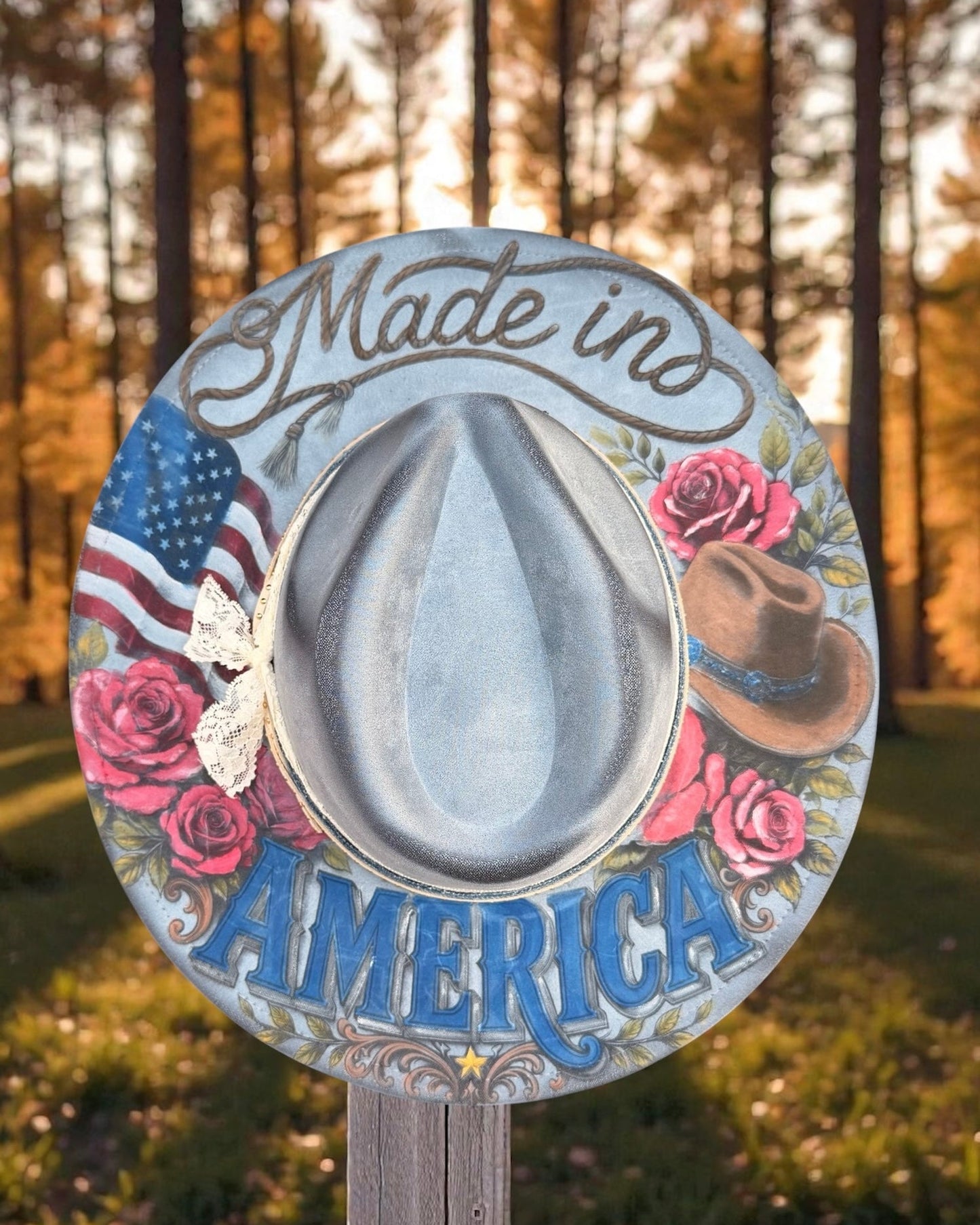 Hand Painted Made In America