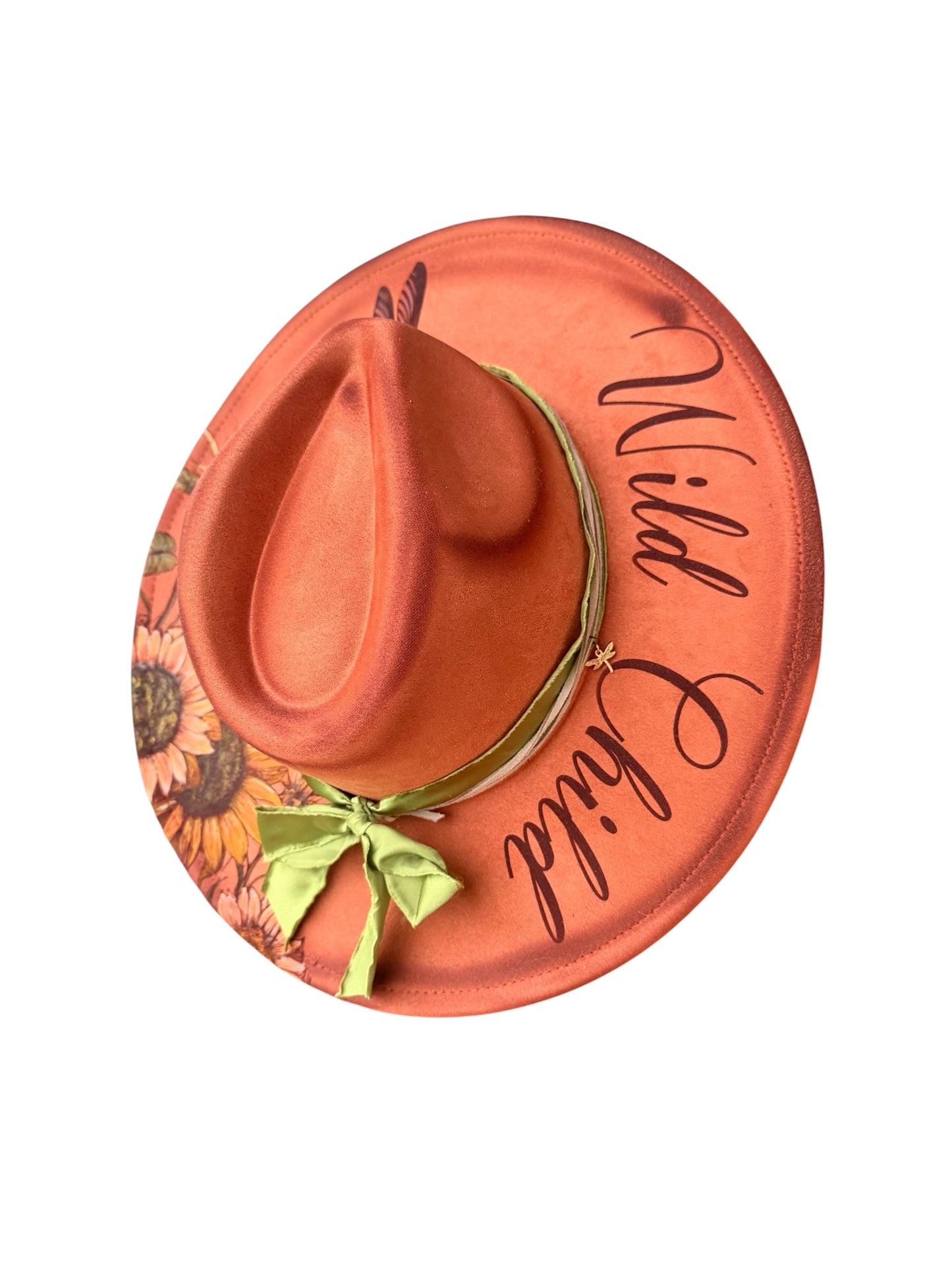 Hand Painted Wild Child w/ charm