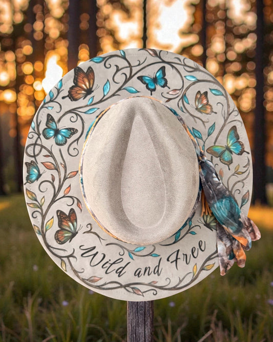 Hand Painted Wild and Free