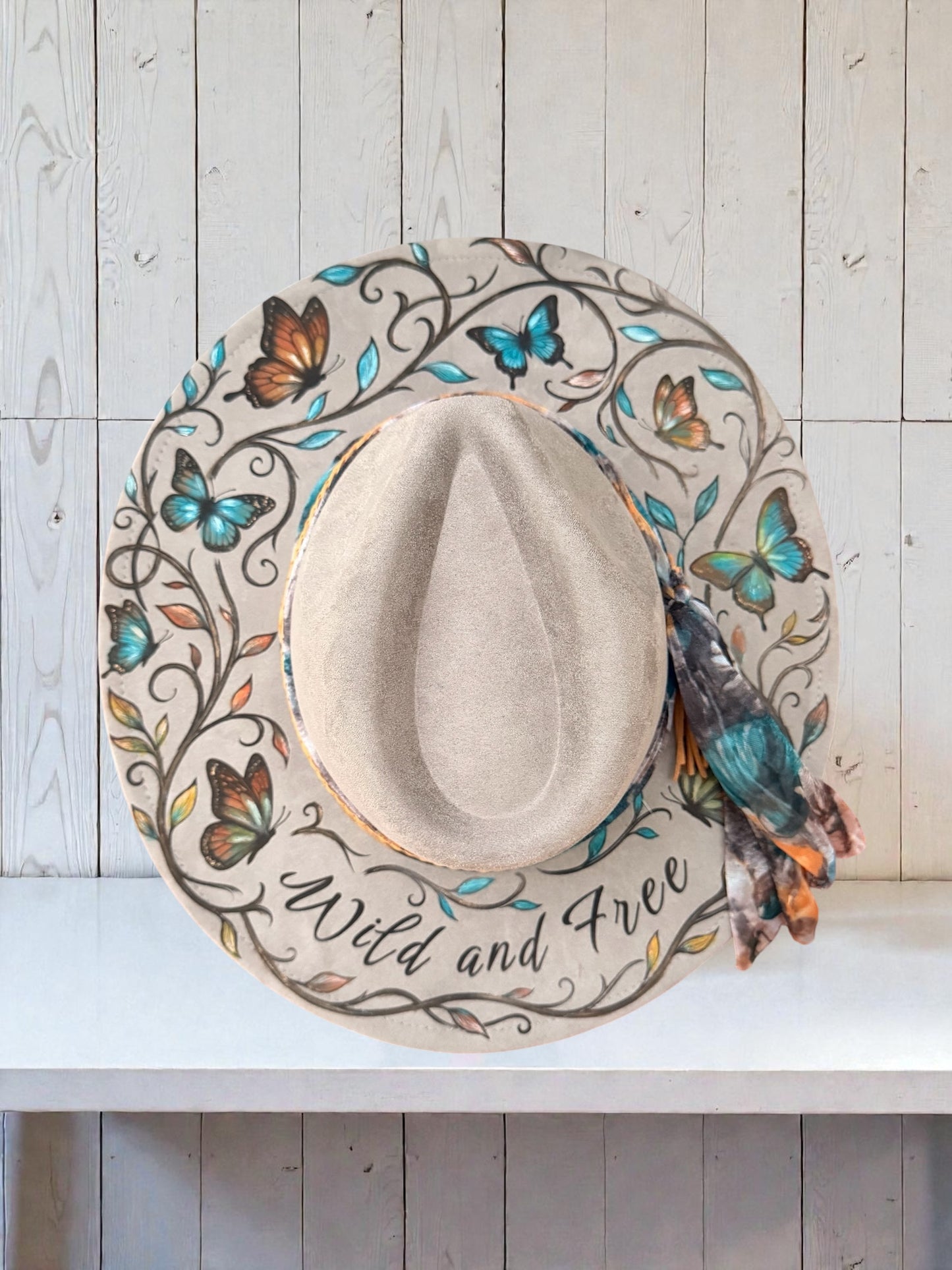 Hand Painted Wild and Free