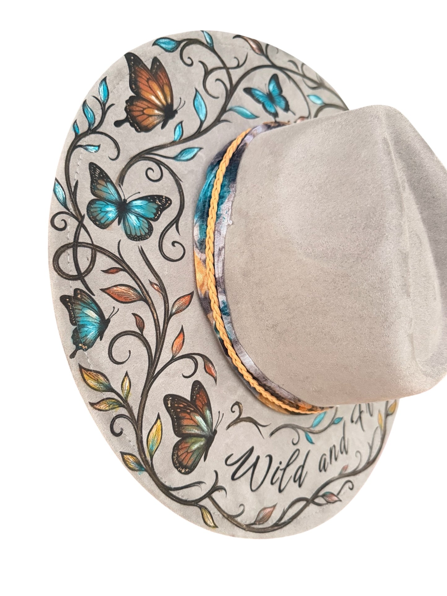 Hand Painted Wild and Free