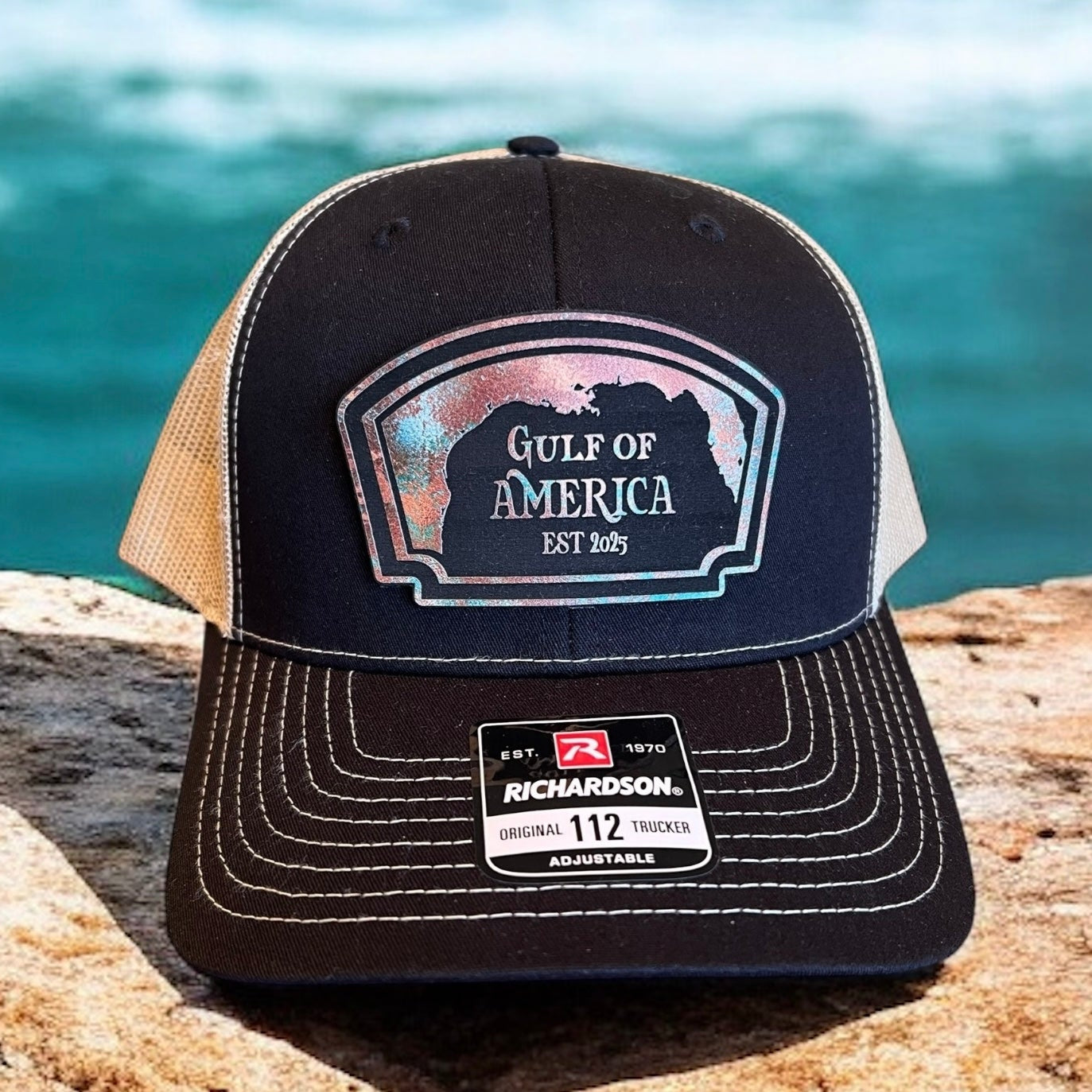 Gulf of America hat- Copper Patina patch