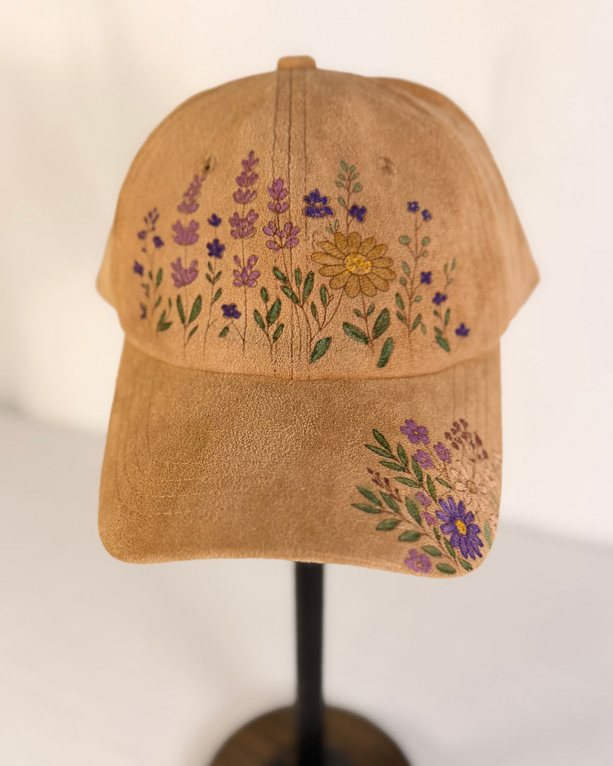 Hand Painted Wildflowers (khaki)