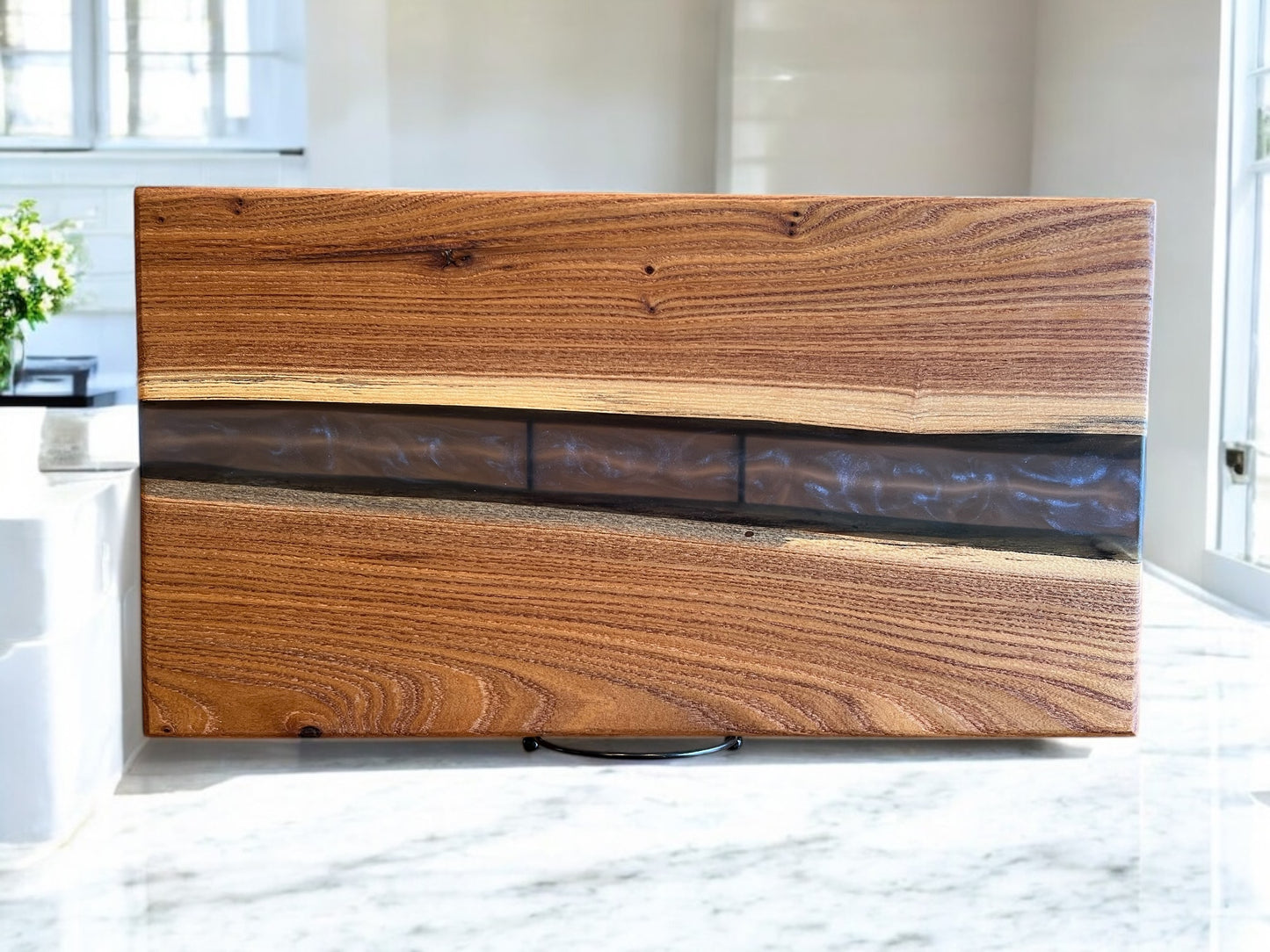 Live edge & resin charcuterie boards