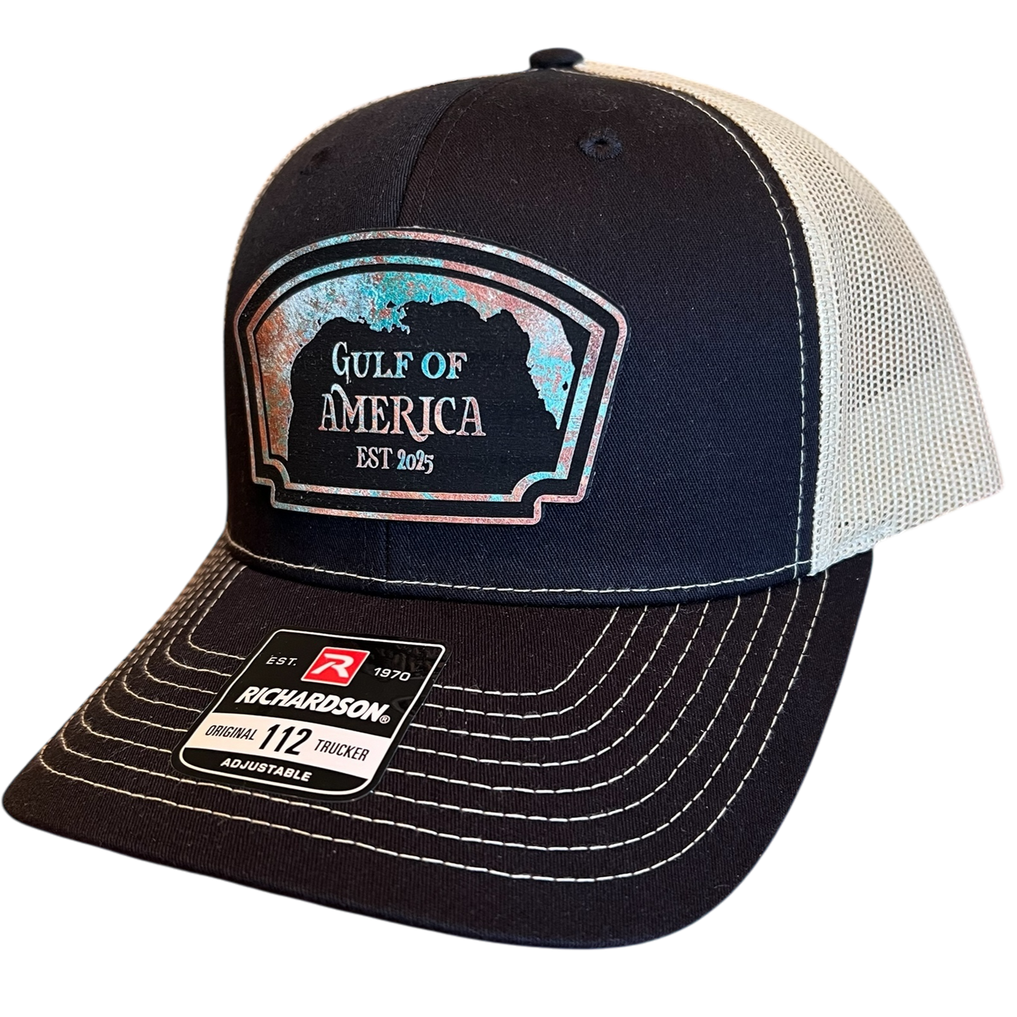 Gulf of America hat- Copper Patina patch