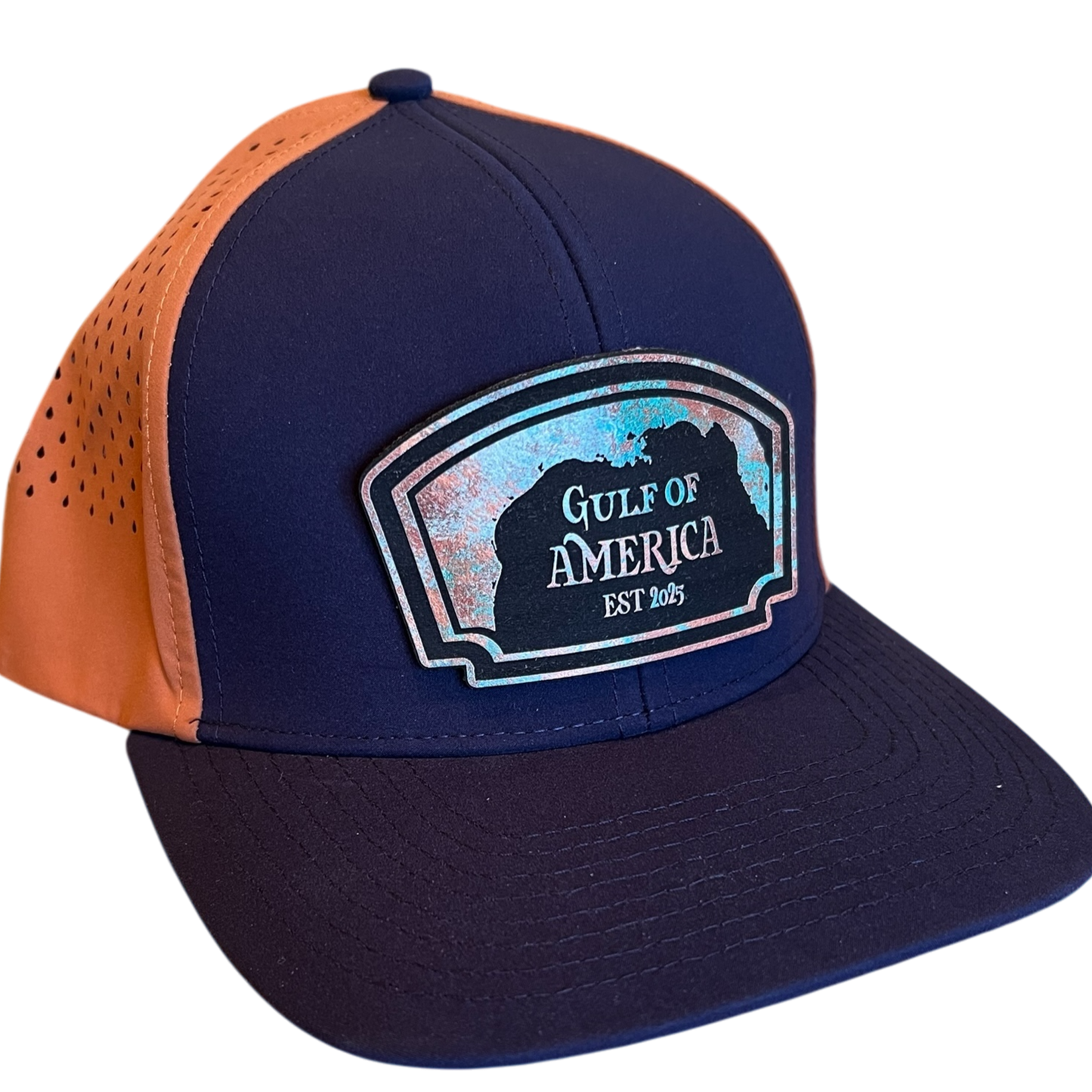 Gulf of America hat- Copper Patina patch