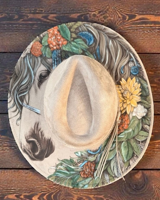 Hand Painted Indian Horse