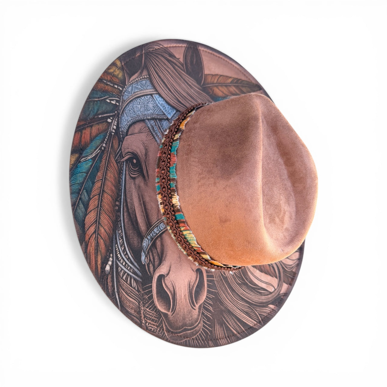 Hand Painted Indian Horse 3