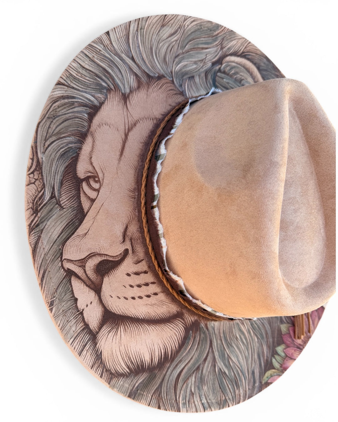 Hand Painted Majestic Lion