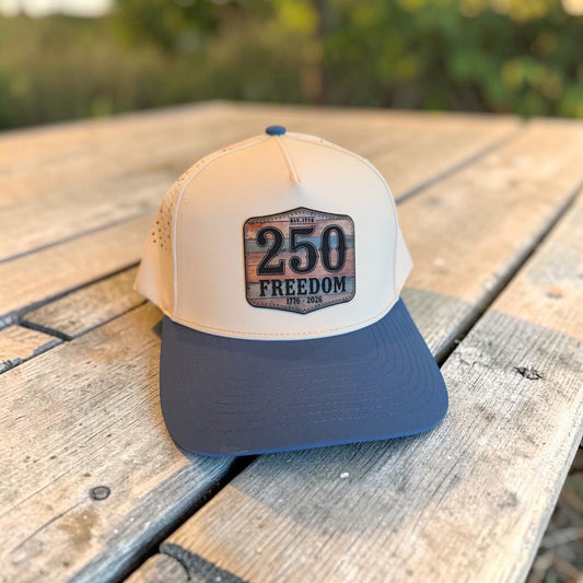 250 Freedom; DurraBull Sand/Indigo