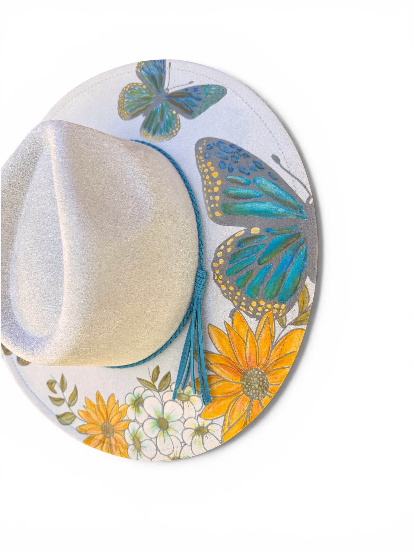 Hand Painted Butterfly Bestie