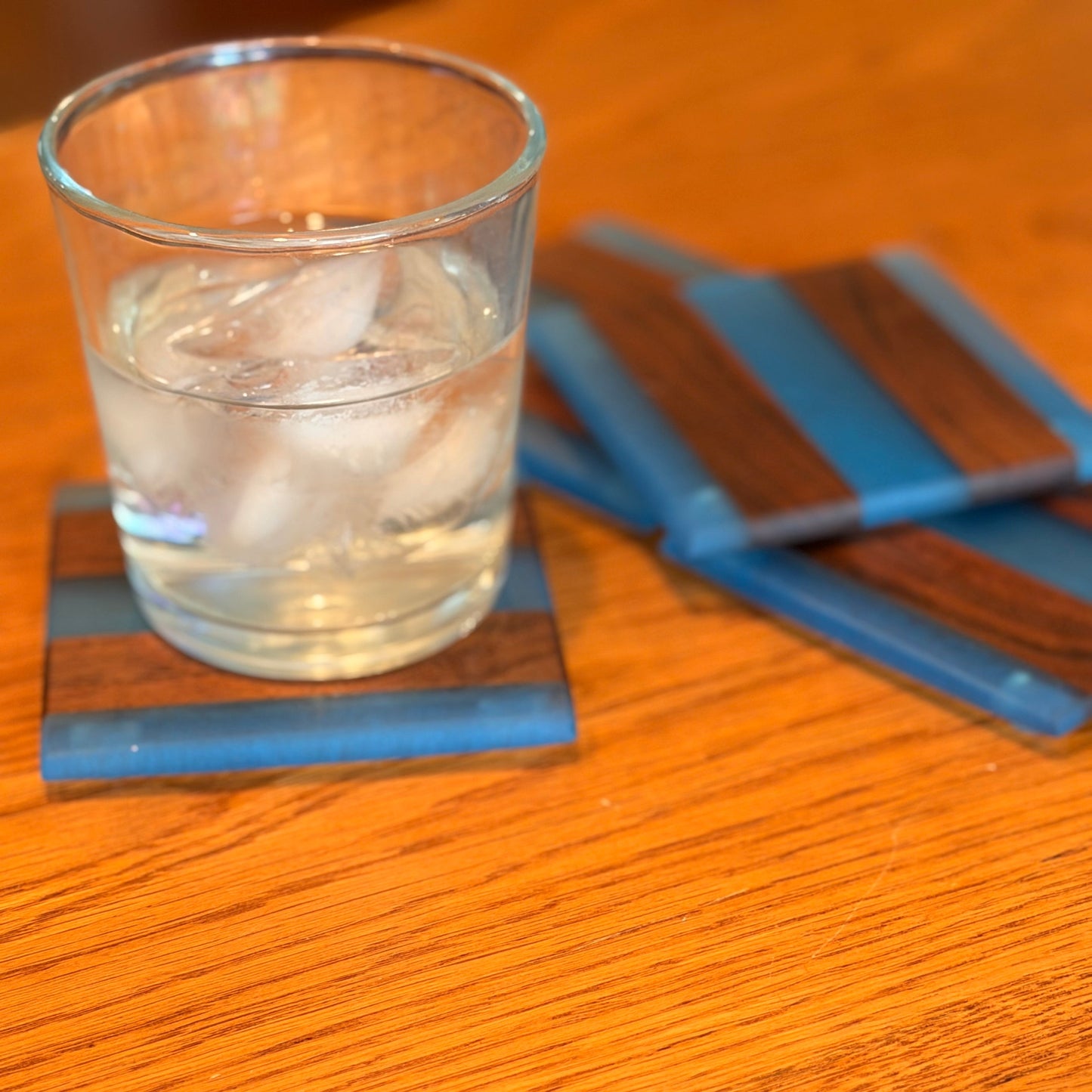 Blue stripe 4-set